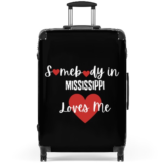 Somebody in Mississippi Loves Me Suitcases