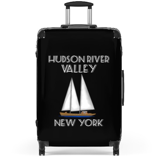 Sailing Hudson River Valley New York Suitcases