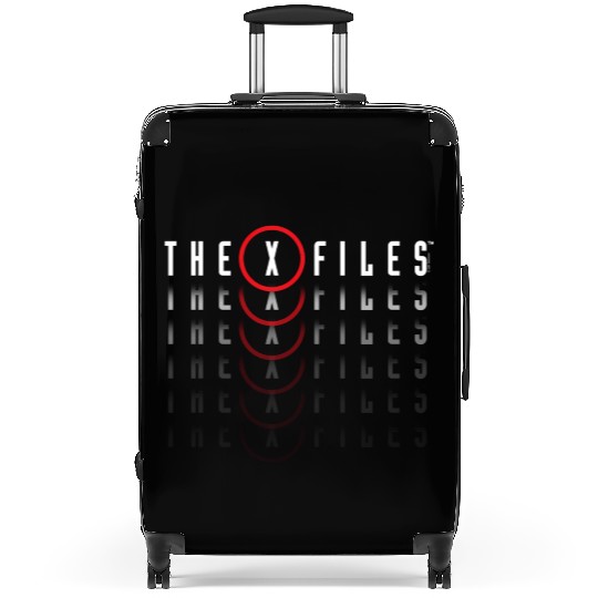 X-Files Repeating Logo Suitcases