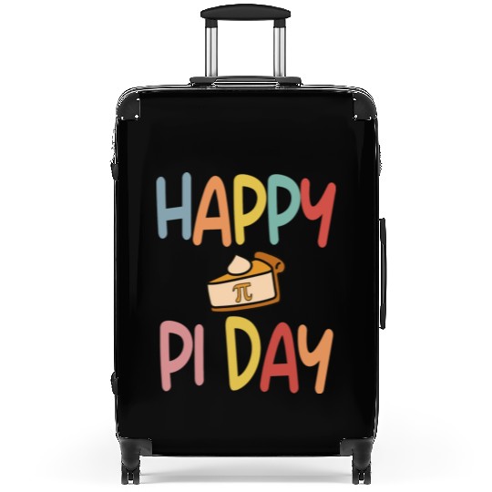 Happy Pi Day Funny Pi boy Suitcases