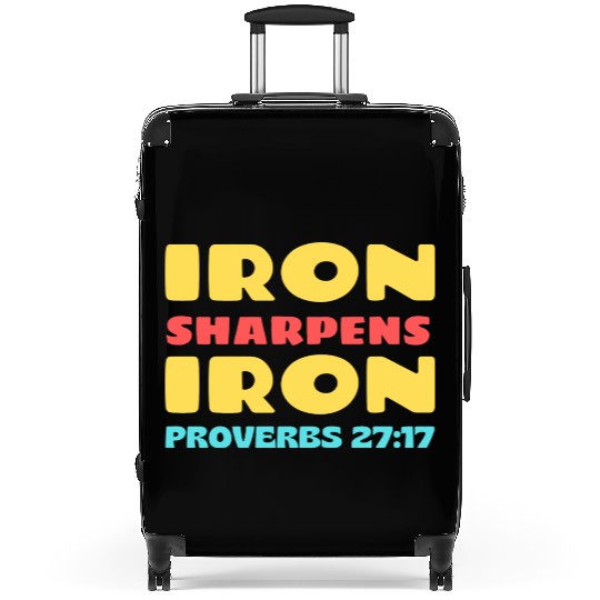 Iron Sharpens Iron nature Suitcases