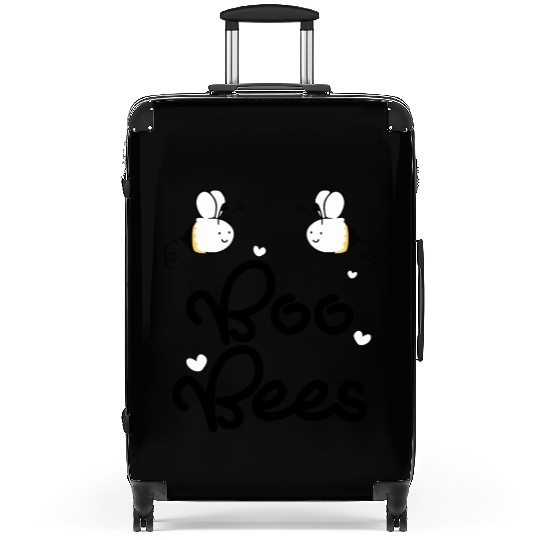 boo bees green Suitcases