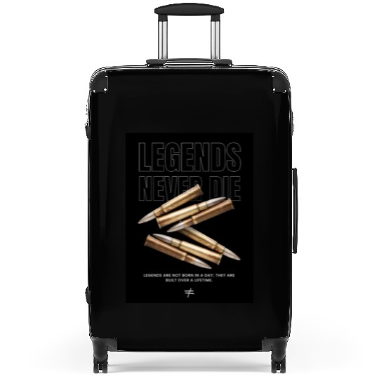 Legends Never Die Suitcases