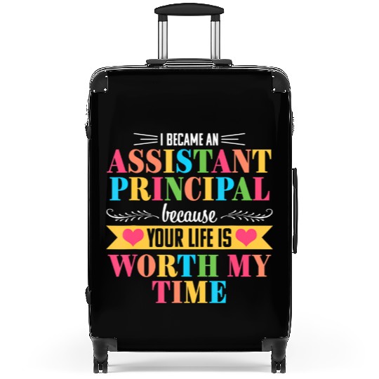 Assistant Principal Cute Appreciation Back to Suitcases
