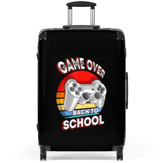 Funny Game Over Teacher Student Controller Back Suitcases