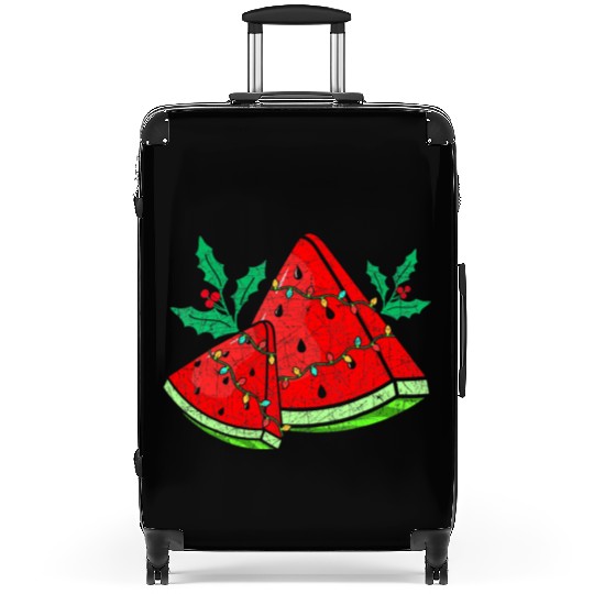 Christmas Watermelon Tropical Summer Christmas In Suitcases