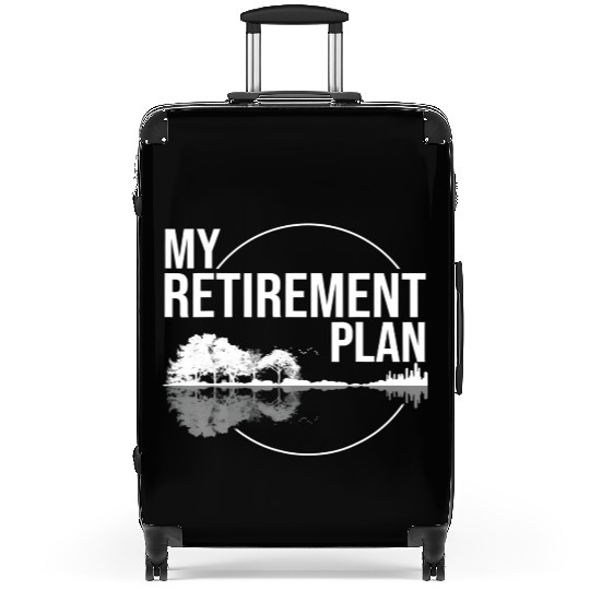 My Retirement Plan (Guitar) Music Funny Suitcases