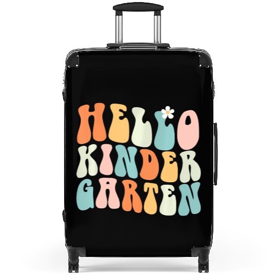 Hello Kindergarten Teacher Team Back To School Suitcases