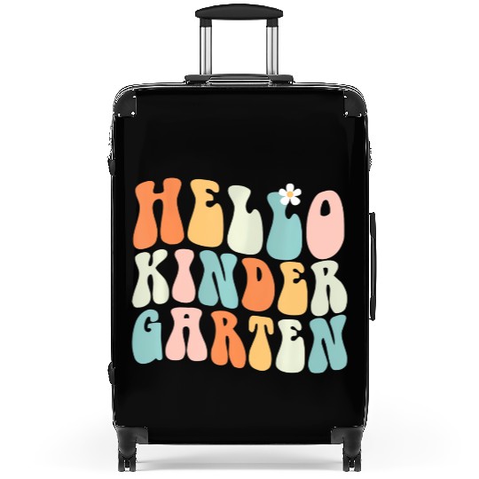 Hello Kindergarten Teacher Team Back To School Suitcases