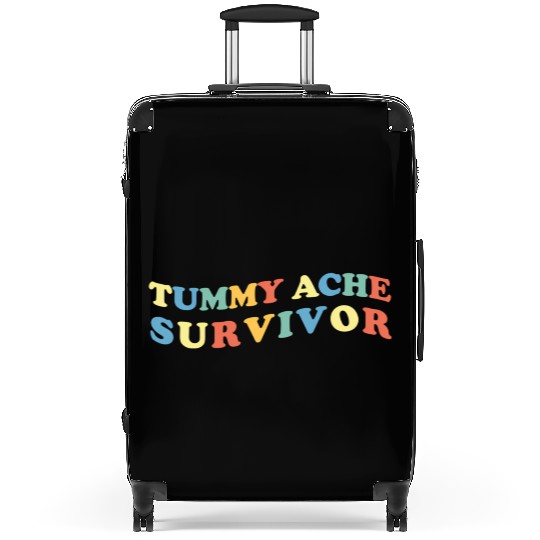 Stomach Ache Tummy Ache Survivor Suitcases