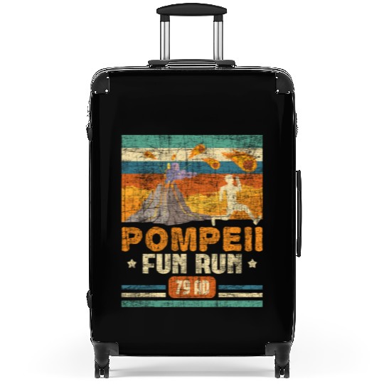 Pompeii Fun Run - Geography Volcanologist Suitcases