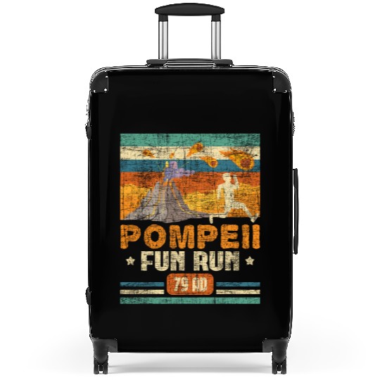 Pompeii Fun Run - Geography Volcanologist Suitcases