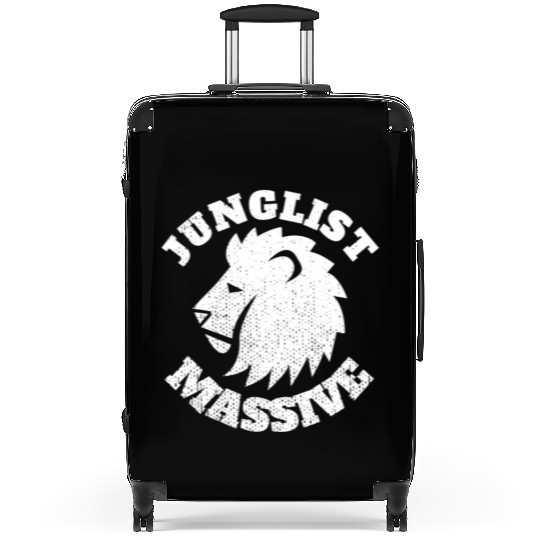 Junglist Music DnB EDM Drum N Bass Lion Suitcases