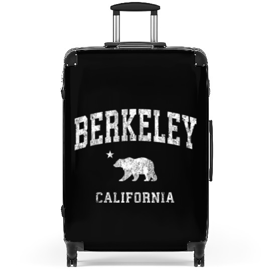 Berkeley California Ca Distressed Sports Suitcases