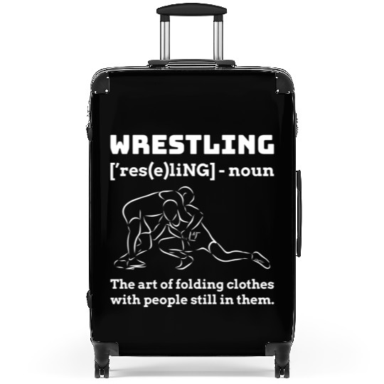 Wrestling Definition For Wrestlers Suitcases