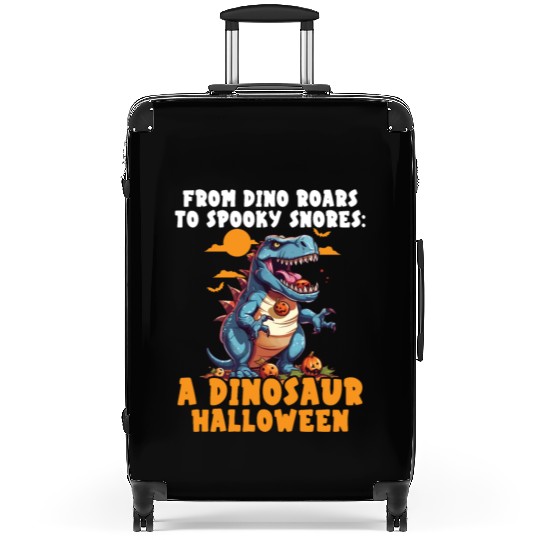 Dinosaur Halloween Trick Or Treat Dino Lover Suitcases