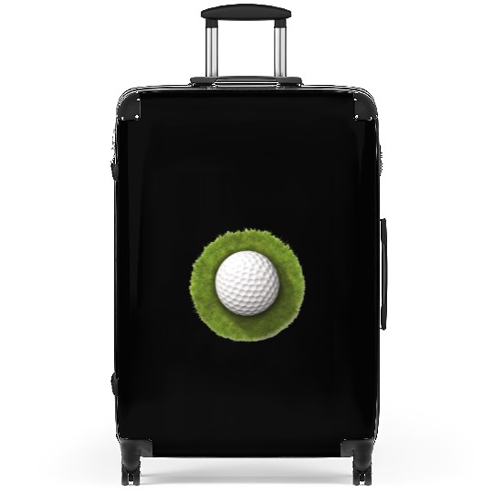 Golf Ball Green Grass Golfer Golf Player Golfing Suitcases