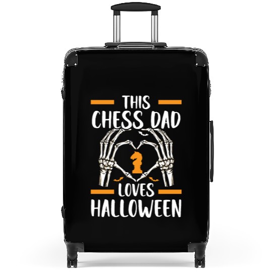 Chess Halloween Trick Or Treat Chess Board Game Suitcases