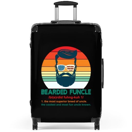 Bearded Funcle Definition Uncle Suitcases