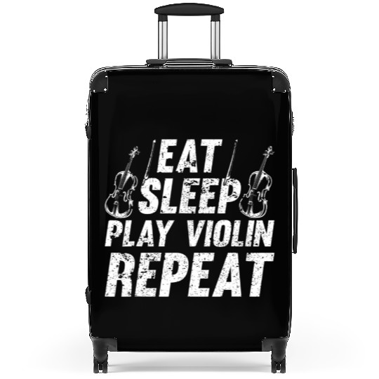 Eat Sleep Play Violin Repeat Violin Instrument Suitcases