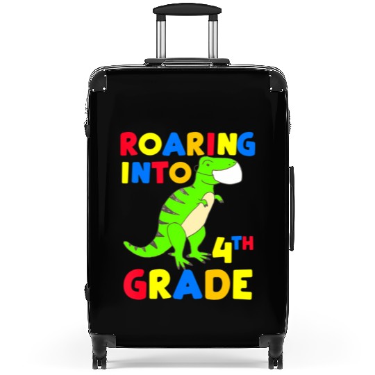 Roaring Into 4th Grade Four Back To School 2020 Suitcases