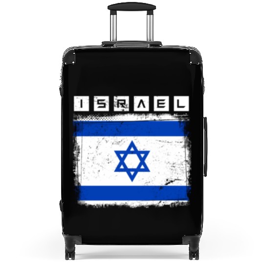 Israel Flag Star Of David Israel Suitcases