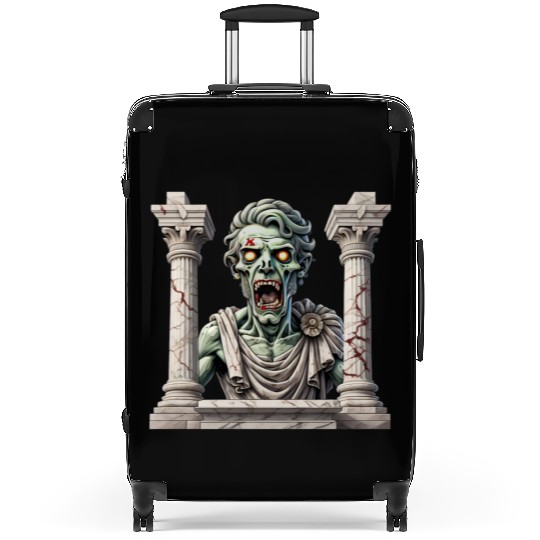 Lord zombie. Marble zombie artistic Suitcases