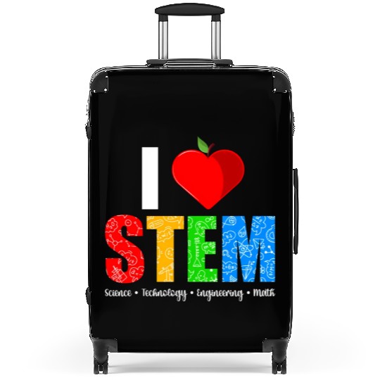 I Love Stem Teacher Science Technology Suitcases