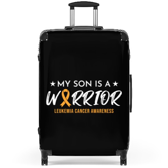 Son Warrior Leukemia Cancer Suitcases
