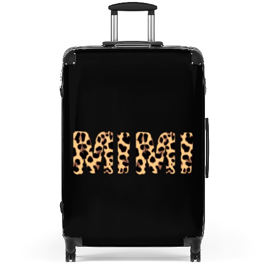 Mimi Leopard Print Animal Print Safari Grandma Suitcases