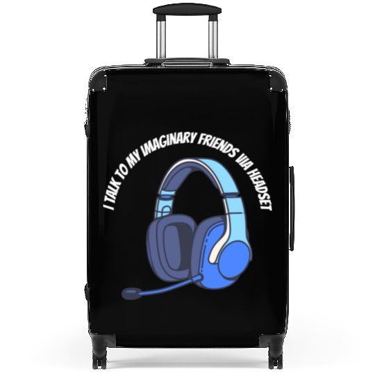 Gamer Imaginary Friends Suitcases