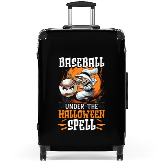Baseball Halloween Trick Or Treat Baseball Player Suitcases