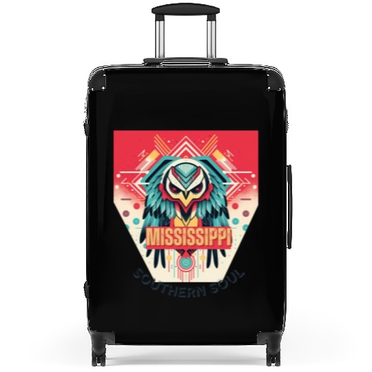 Mississippi vibes Suitcases