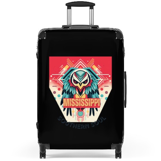 Mississippi vibes Suitcases