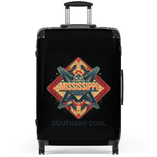 Mississippi vibes Suitcases
