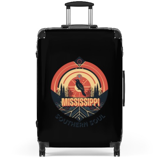 Mississippi vibes Suitcases
