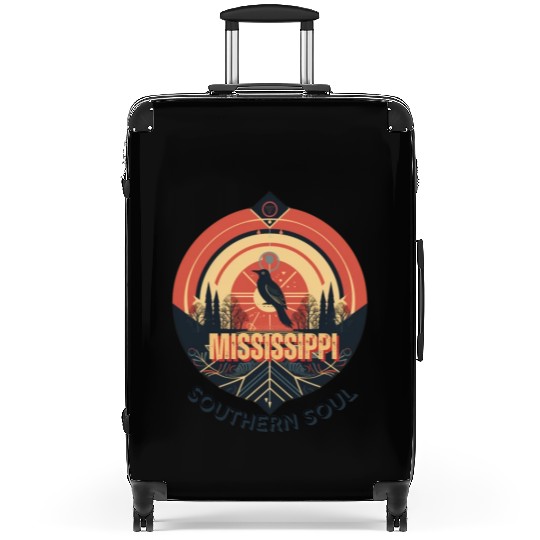 Mississippi vibes Suitcases