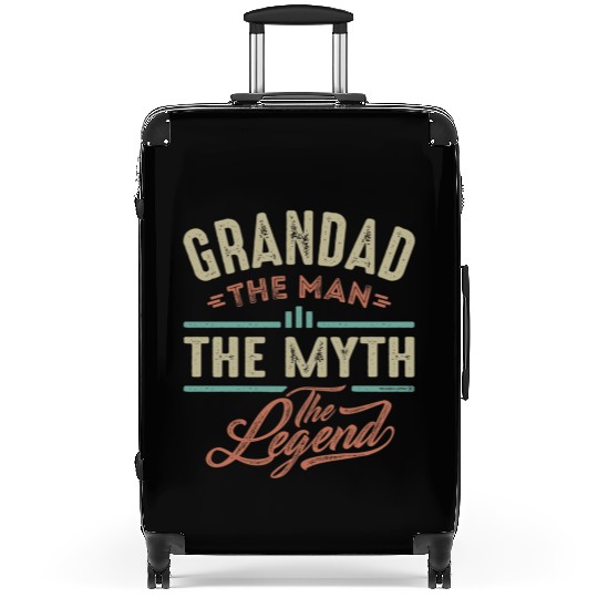 Grandad The Legend Suitcases