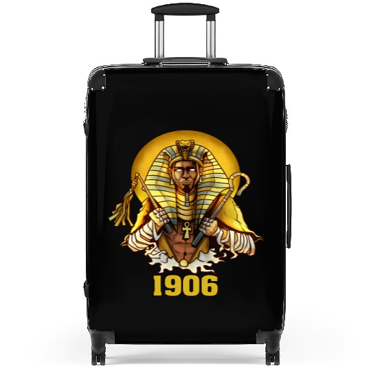 1906 Sphinx Alpha Ace Fraternity Pharoah Suitcases
