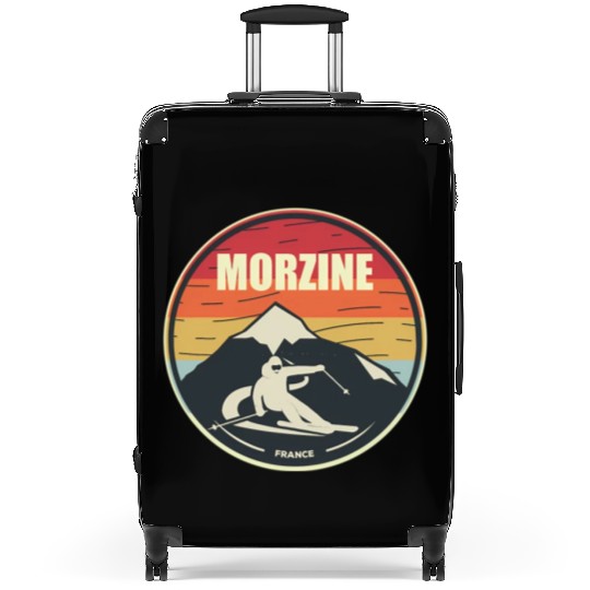 Skiing Morzine France Ski Suitcases