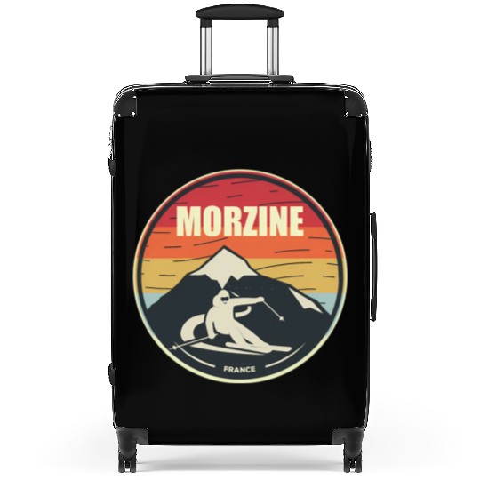 Skiing Morzine France Ski Suitcases