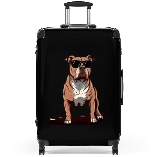 Pitbull The Cutie Suitcases