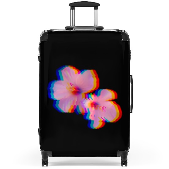 Flowers Vaporwave Aesthetic 80'S Suitcases