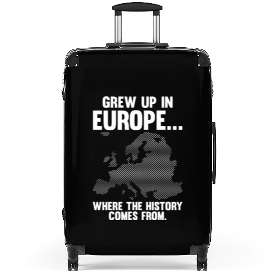 Europe Historian Joke For History Teacher And Suitcases