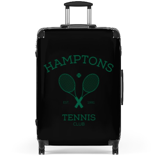 Hamptons New York Preppy Tennis Suitcases