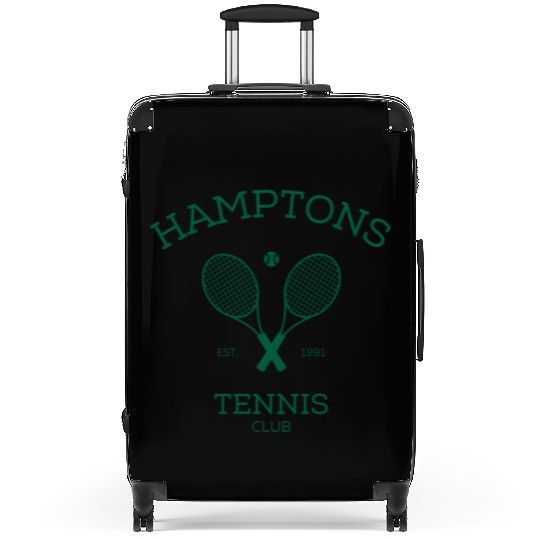 Hamptons New York Preppy Tennis Suitcases