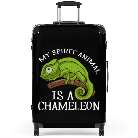 My rit Animal Is A Chameleon Lizard Chameleon Suitcases