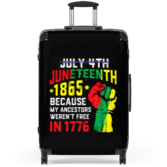 July 4Th Juneteenth 1865 African Melanin Black Pro Suitcases