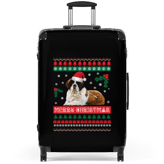 Saint Bernard Ugly St Bernard Dog Suitcases