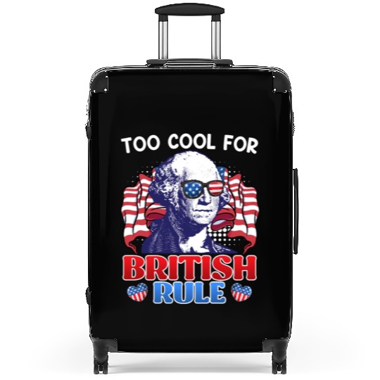 Too cool for British rule George Washington Suitcases